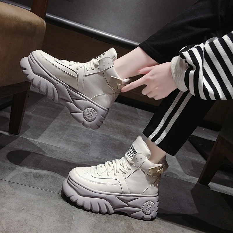 Обувь на высоком каблуке женские кроссовки платформе коллекция 2019 года женская