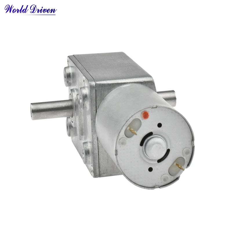 12 24 В 6 мм Двойные выходные валы низкая скорость об/мин самоблокировка большой