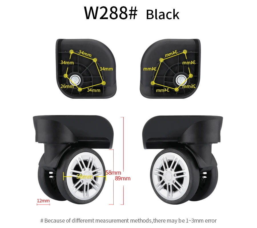 

Trolley case, universal wheel, accessories, password, suitcase, roller, mute wheel, repair, shock absorption 20 inch 26 inch