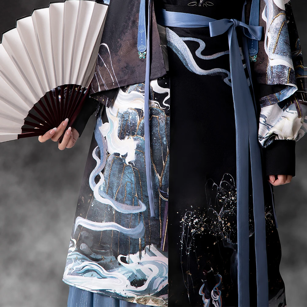 

Melonshow Chinese Style Dress Girls JK Uniform Gothic Lolita Skirt Anime Cosplay Kawaii Women Hanfu Princess Fairy Dress