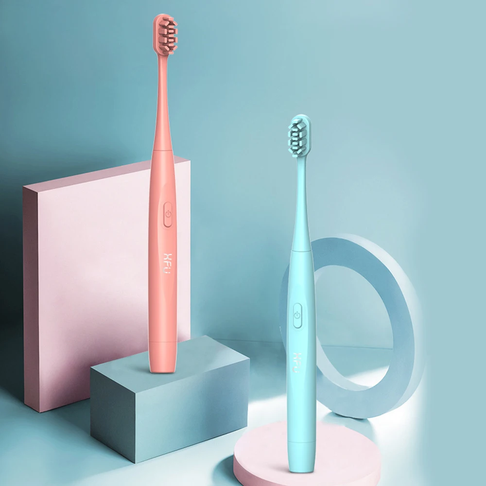 

Sonic Replacement Brush Heads SEAGO Electric Toothbrush Battery Sonic Teeth Brush Deep Cleaning Included Soft-bristle Waterproof
