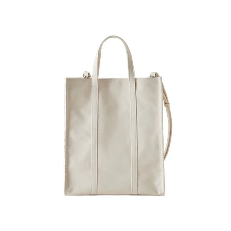 Переносная Холщовая Сумка простая модная на одно плечо наклонная женская сумка