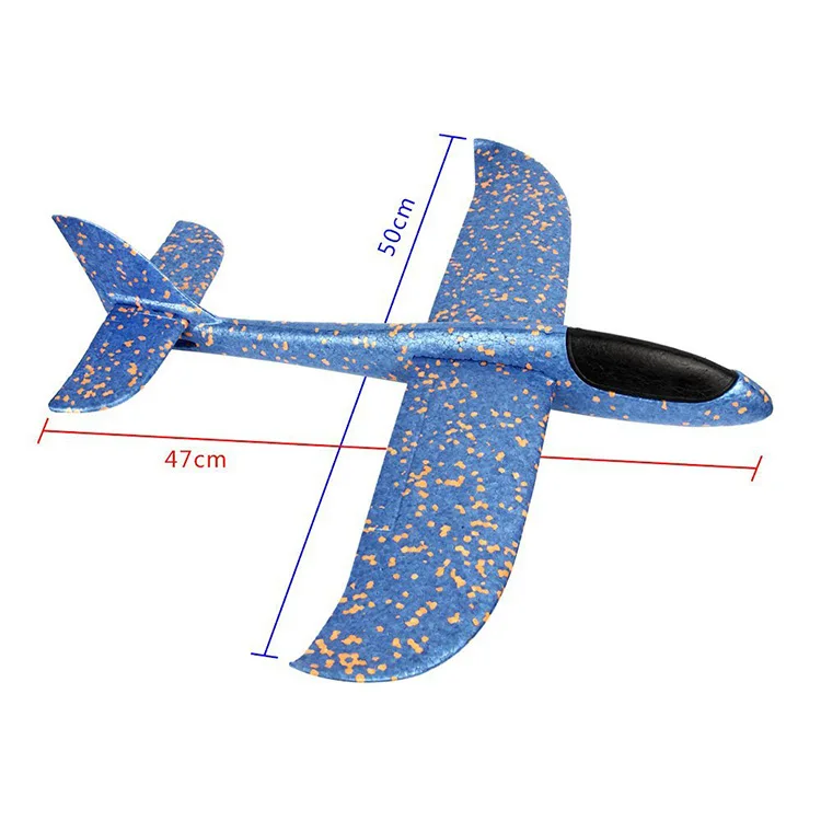 Планер самолеты ручной бросок Летающий DIY светодиодный мигающий самолет модель самолета Пена аэроплан вечерние игрушки для детей подарок для детей