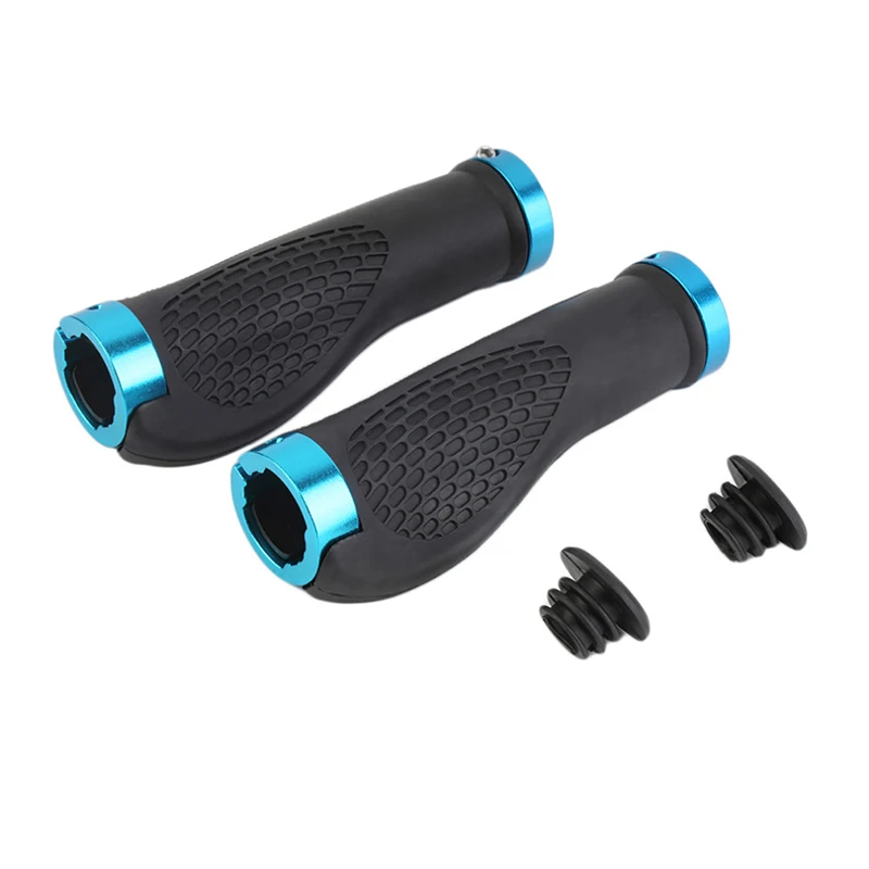 

Road Cycling Skid-Proof Grips Anti-Skid Rubber Bicycle Grips Mountain Bike Lock On Bicycle Handlebars Grips Bisiklet Aksesuar