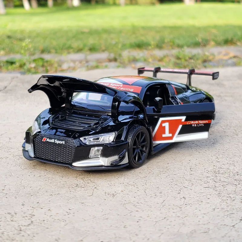 Модель гоночного автомобиля LMS Rally серии R8 изысканные Литые и игрушечные