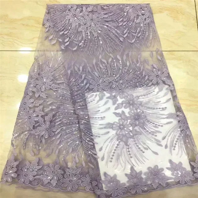 Красивая французская Тюлевая кружевная ткань высокого качества нигерийское