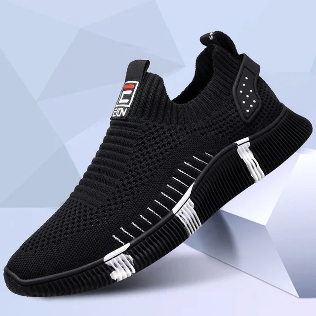 

2021 Summer Men's Sneakers Mesh Breathable Casual Soft Sole Lightweight Vulcanized Footwear Male Running Shoes Zapatillas Hombre