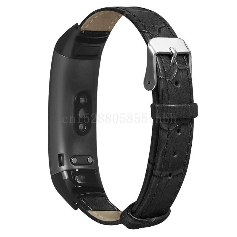 Сменные износостойкие кожаные Наручные часы ремешок для Huawei Honor Band 5/4 аксессуары