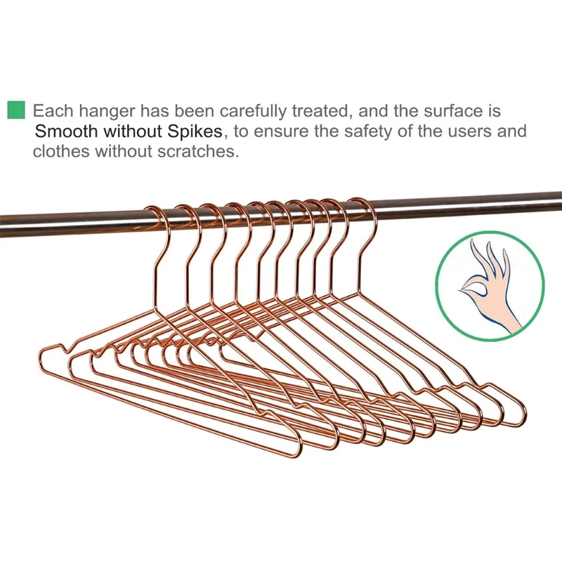 10 шт. вешалка для одежды из нержавеющей стали | Дом и сад