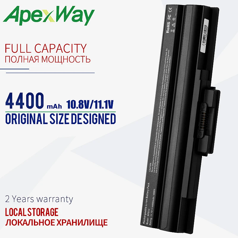 Аккумулятор для ноутбука 11 1 в Sony VAIO VGP BPS13 VGN AW |Аккумуляторы ноутбуков| |
