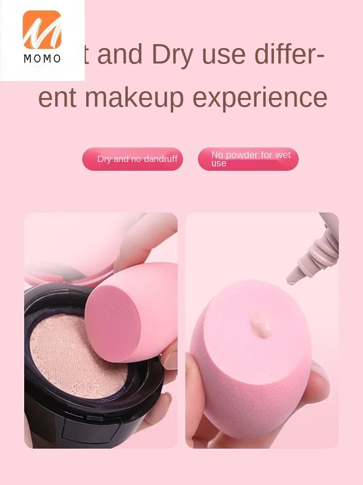 

Cosmetic Egg Gourd Sponge Powder Puff Wet Air Dual-Use Cushion Smear-Proof Makeup Makeup Tools