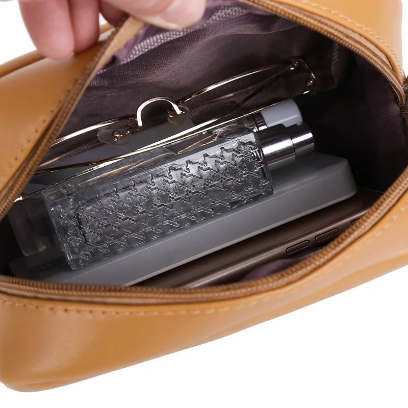 

Designer Leather Women bag Ladies Shoulder Messenger Bags Handbag Letter Flap Simple Fashion Females Crossbody Bag