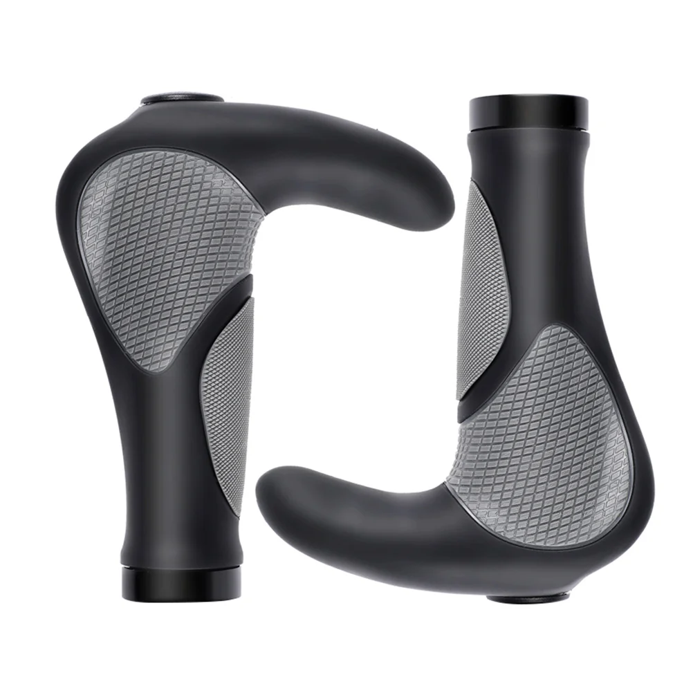 

1 Pair Bike Handle Bar Sleeve Shockproof Non-Slip Rubber Hand Grip Bike Grips