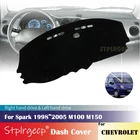 Для Chevrolet Spark 1998  2005 M100 M150 противоскользящая крышка приборной панели защитная накладка автомобильные аксессуары коврик от солнца 1999 2000 2001