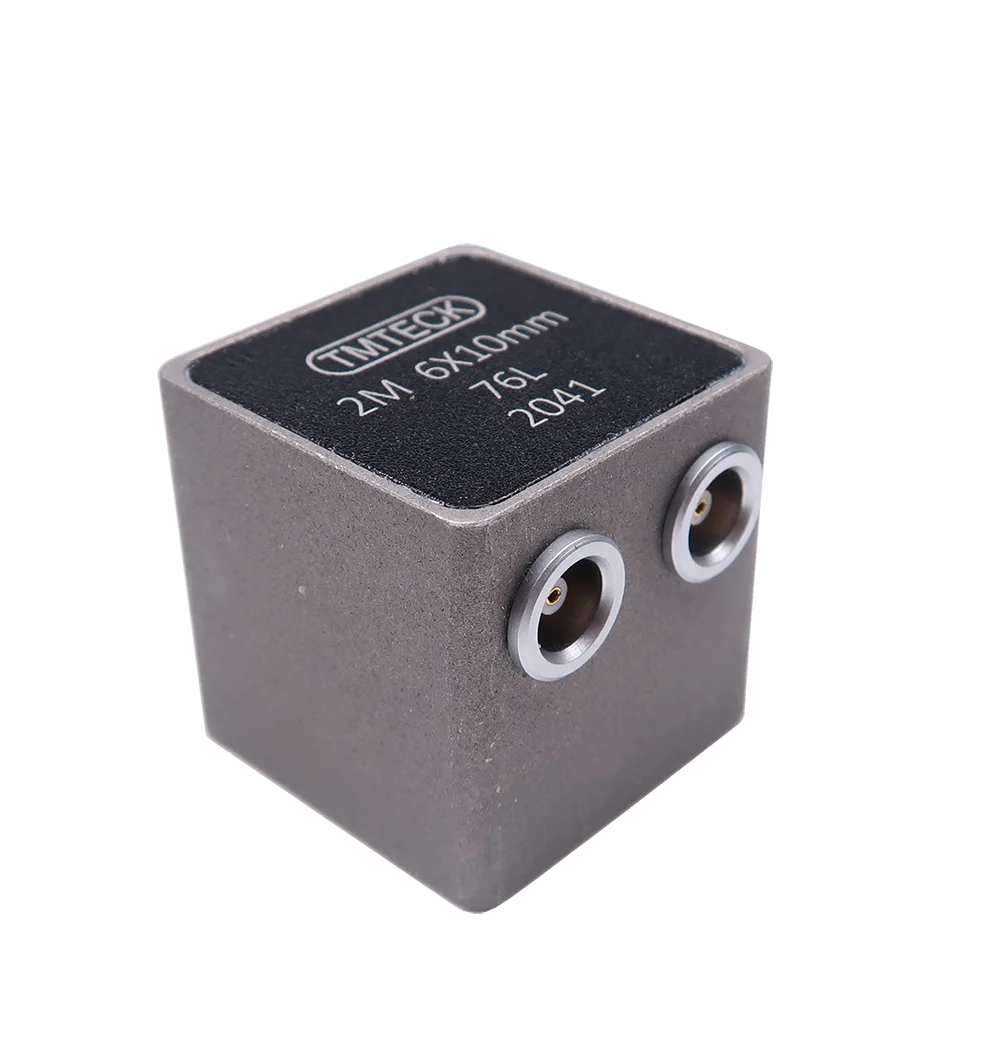 

Creep waves probe ultrasonic transdcer for testing the flaw near the surface of austenitic stainless steel and alloy steel
