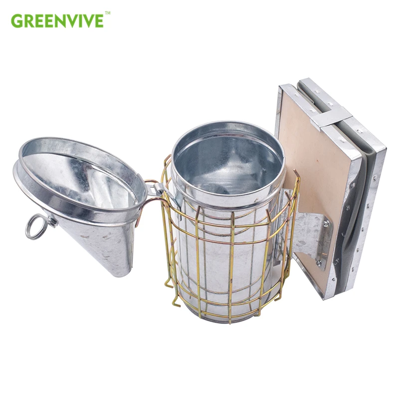 Ручной передатчик пчеловодства из нержавеющей стали инструмент для дымовой