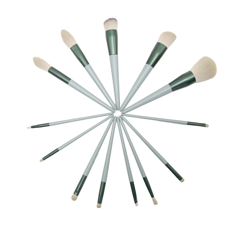 

2020 Hot Selling 13pcs Per Sets Colorful Cosmetics Foundation Pink Makeup Brush Set Eye Shadow Blush Blending Beauty Makeup tool
