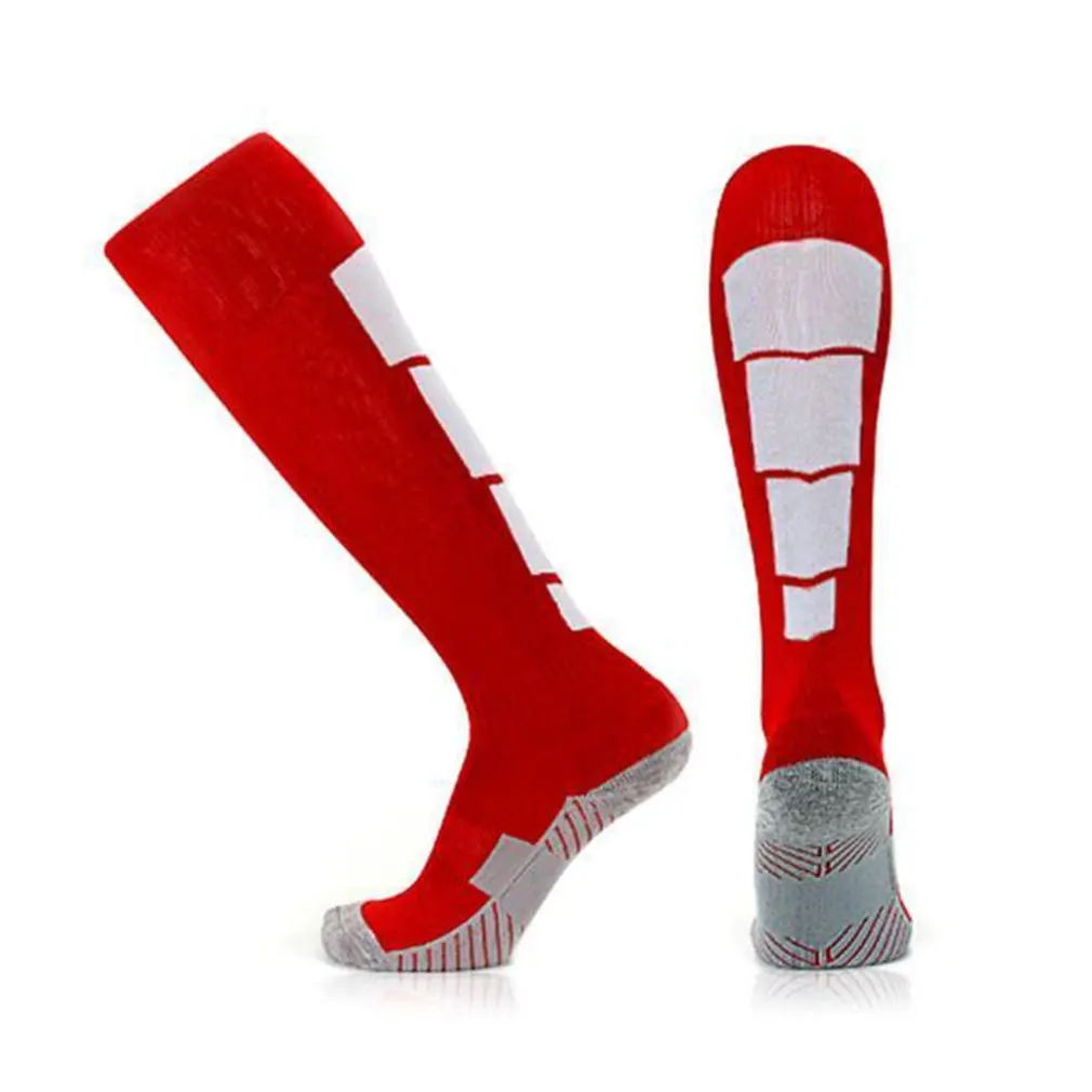 1 Пара Противоскользящие футбольные спортивные носки мужские футбольный