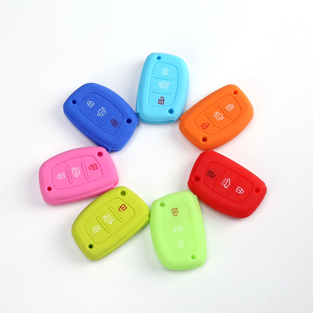 

RYHX Direct Factory Wholesale Auto Accessories Decorative Waterpoof Hot Sale Remote Control Car Key Cover Silicone Car Key Case