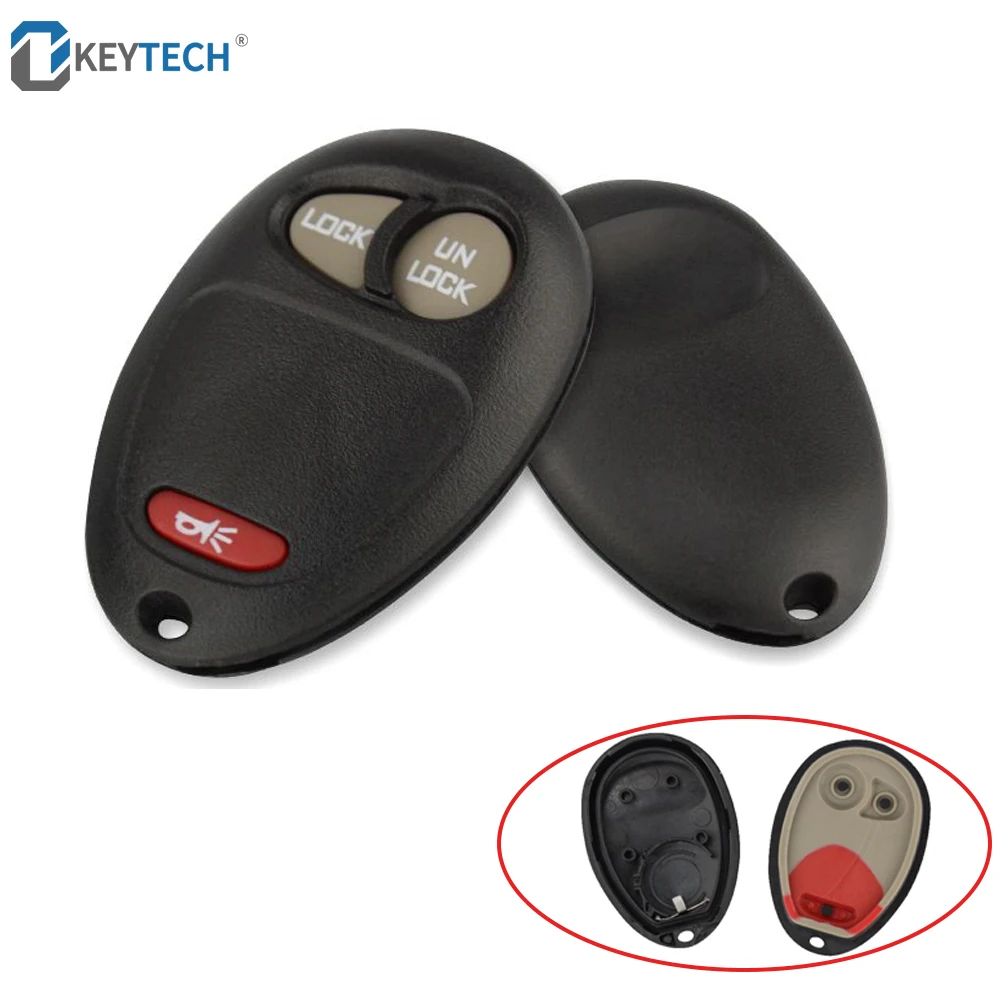 Чехол для автомобильного ключа OkeyTech 3 кнопки Buick Hummer H3 GMC M Chevy Pontiac Chevrolet Colorado Isuzu без