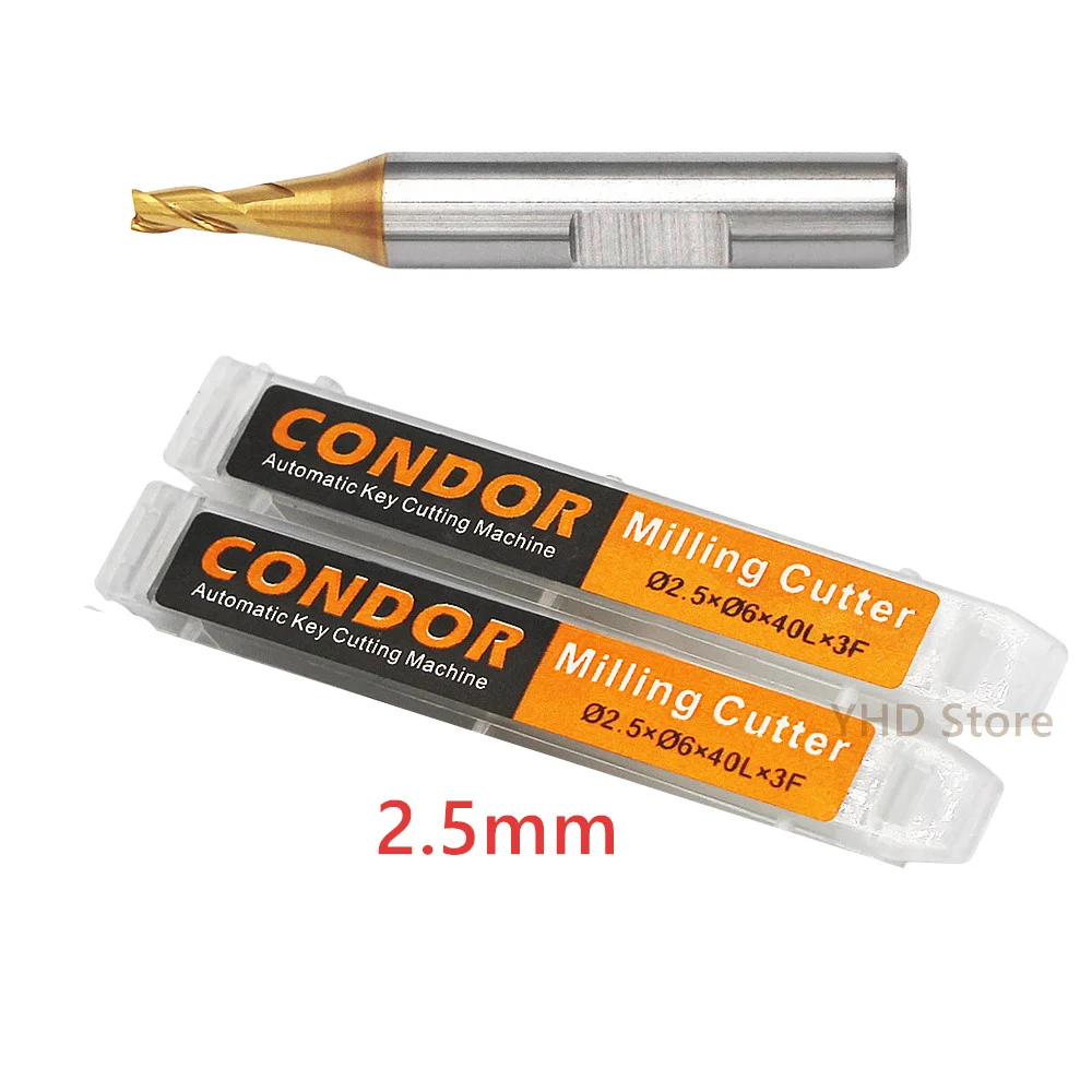 

2pcs/lot ,Xhorse 2.5mm Milling Cutter Probe for XP005 XP007 CONDOR XC MINI Plus Dolphin XP-005 XP-007 Key Cutting Machine