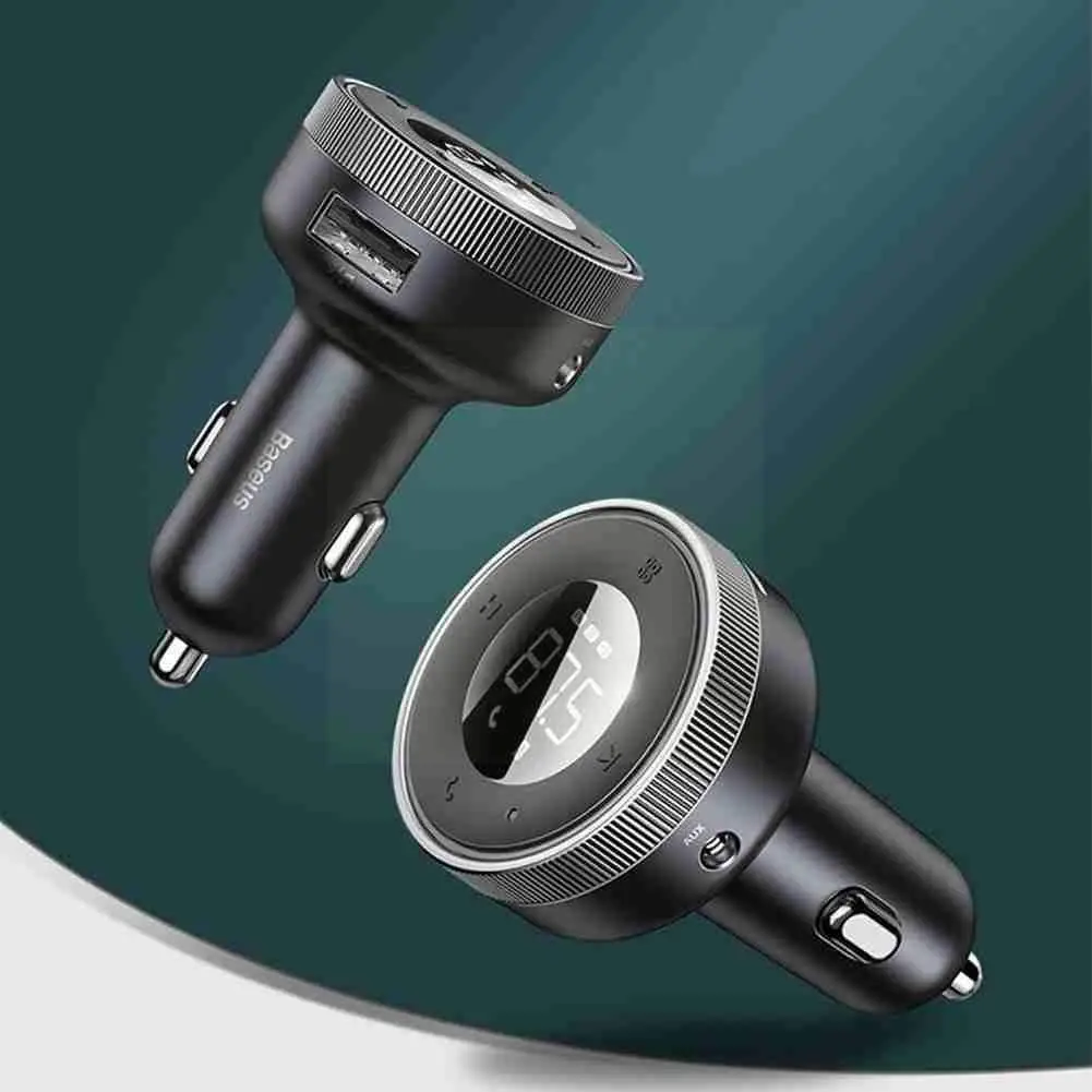 

FM-модулятор Автомобильный беспроводной Bluetooth 5,0, Mp3 зарядное устройство, музыка, USB комплект, быстрый Автомобильный плеер, радио, свободные ру...