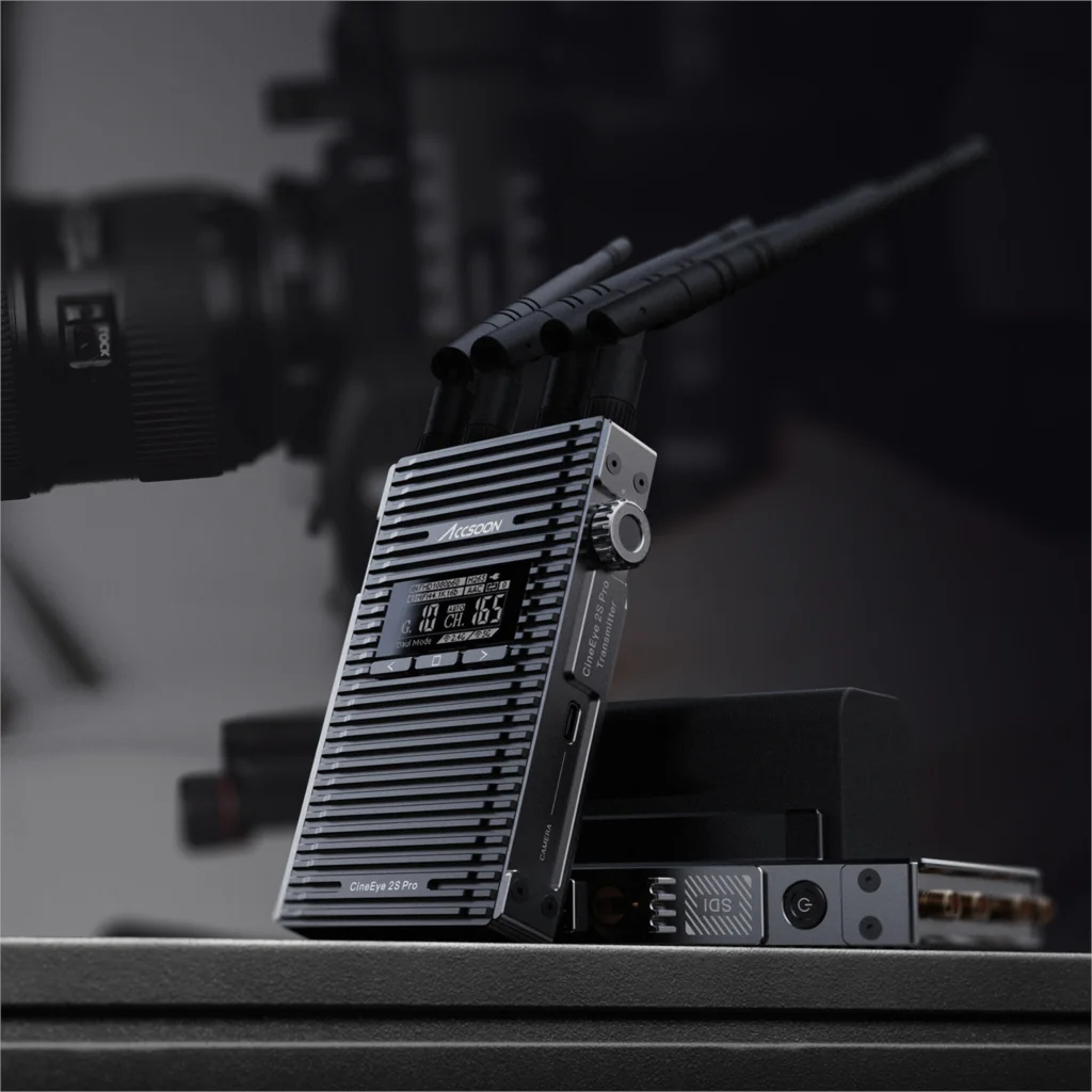 Двухканальная Беспроводная система передачи видео ACCSOON CineEye 2S Pro 2 4 ГГц 5 SDI 1080P HDMI 350
