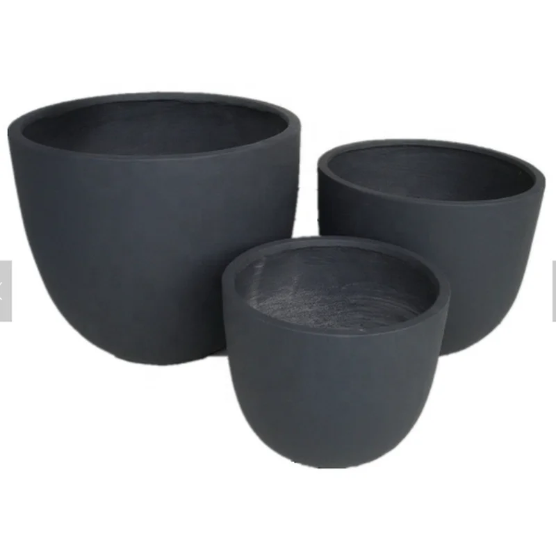 

New design cement flower pots desk flower pot stand outdoor plant pots for garden with smooth texture