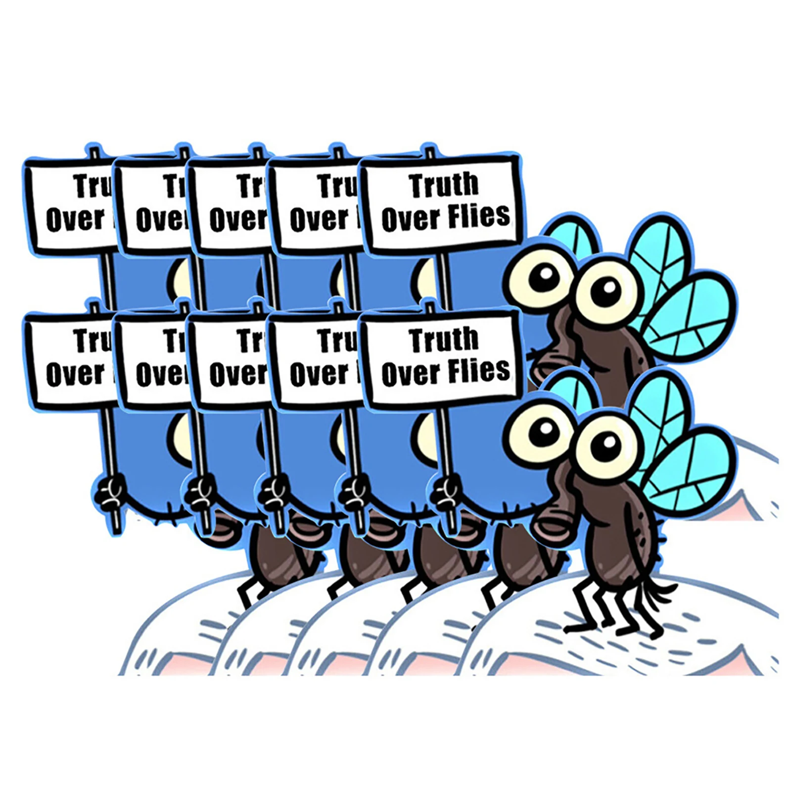 10 шт. забавные дебаты при президенте двор Харрис сделай сам уличные бумажные