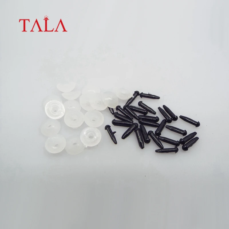 

2mm Black Animal Plastic Eyes for Crochet stuffed animals toy doll accessories amigurumi eyes come with washers passed EN71