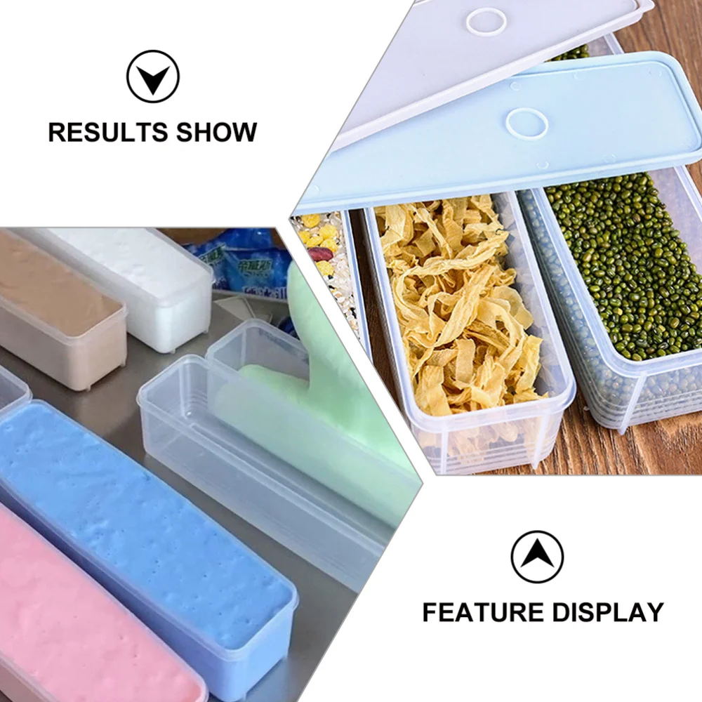 

2pcs Ice Cream Tubs Boxes Noodle Boxes Ice Cream Containers