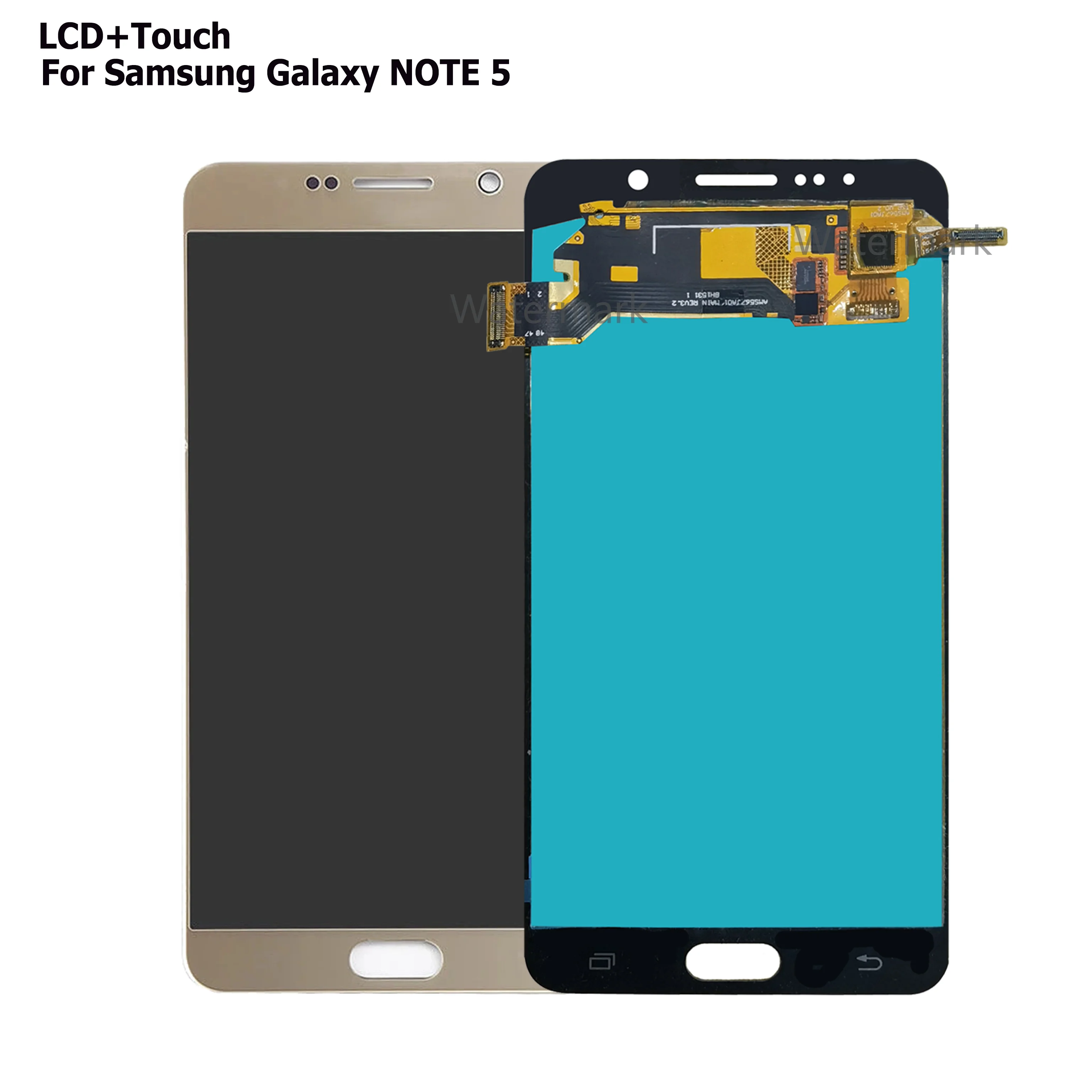 Протестированный OLED ЖК-дисплей для SAMSUNG Galaxy Note 5 N9200 SM-N920 N920T N920A N920I N920G дисплей