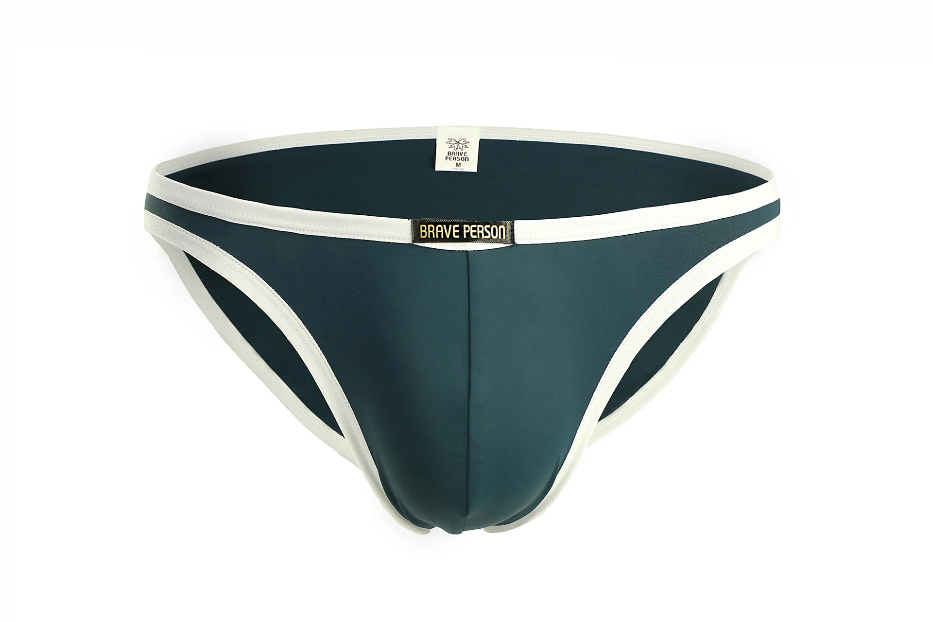 Трусы брифы мужские однотонные из нейлона с низкой талией 4 шт./лот |