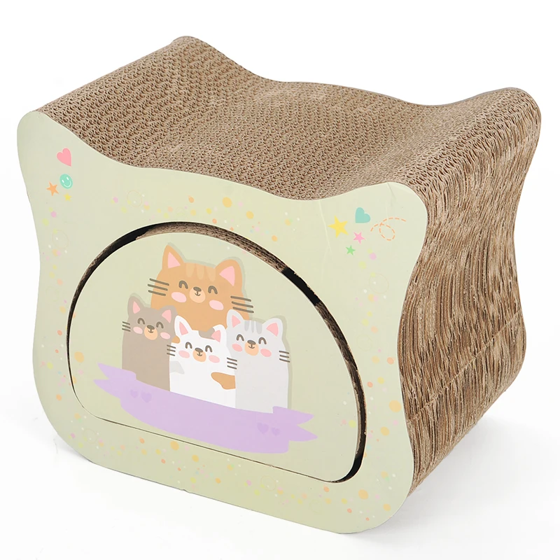 Hoopet интерактивная игрушка для кошек гофрированная доска когтеток товары | Дом и