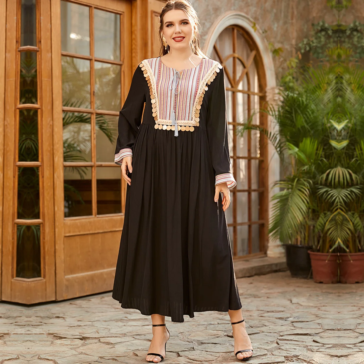 

Abaya Dubai Turkey Arabic Hijab Muslim Dress Islam Clothing Party Dresses Abayas For Women Robe Femme Longue Musulman De Mode