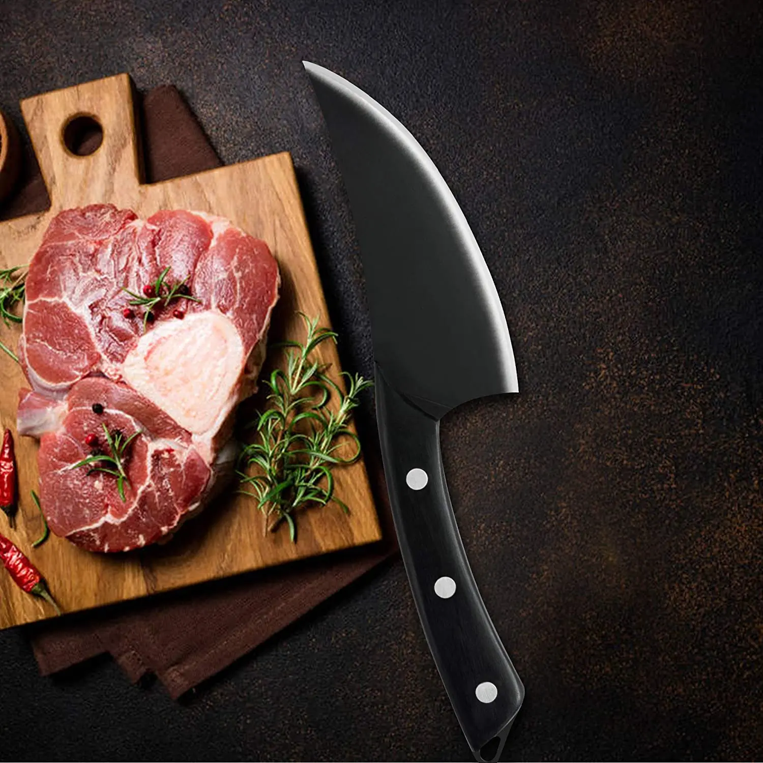 XYj 5 ''кухонный нож из нержавеющей стали для выживания в ножнах резьбы по коже