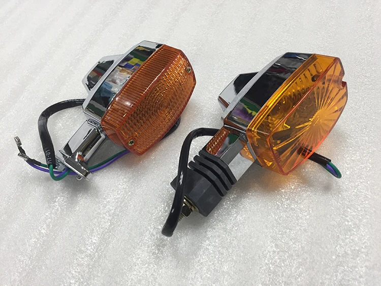 Бесплатная доставка, 12 В, поворосветильник для мотоцикла GS125, винтажная установка, сигнальная лампа, модификация направления освещения s, соединительные лампы