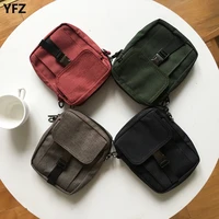 yifangzhe small crossbody bag for men premium nylon mini messenger bag for cell phone travel outdoor hiking pouch