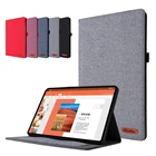 Чехол-книжка для планшета Huawei MatePad 11, 2021, DBY-W09, DBY-L09, 10,95 дюйма, с тканевым узором, с подставкой и отделениями для карт