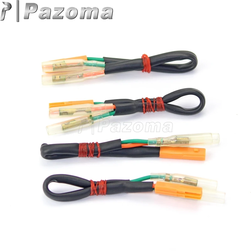 

Motorbike 2 Pin Plug Turn Signal Indicators Wire Adapter Plugs for Honda CB650F CB500F CB1100 CBR600RR CBR1000RR