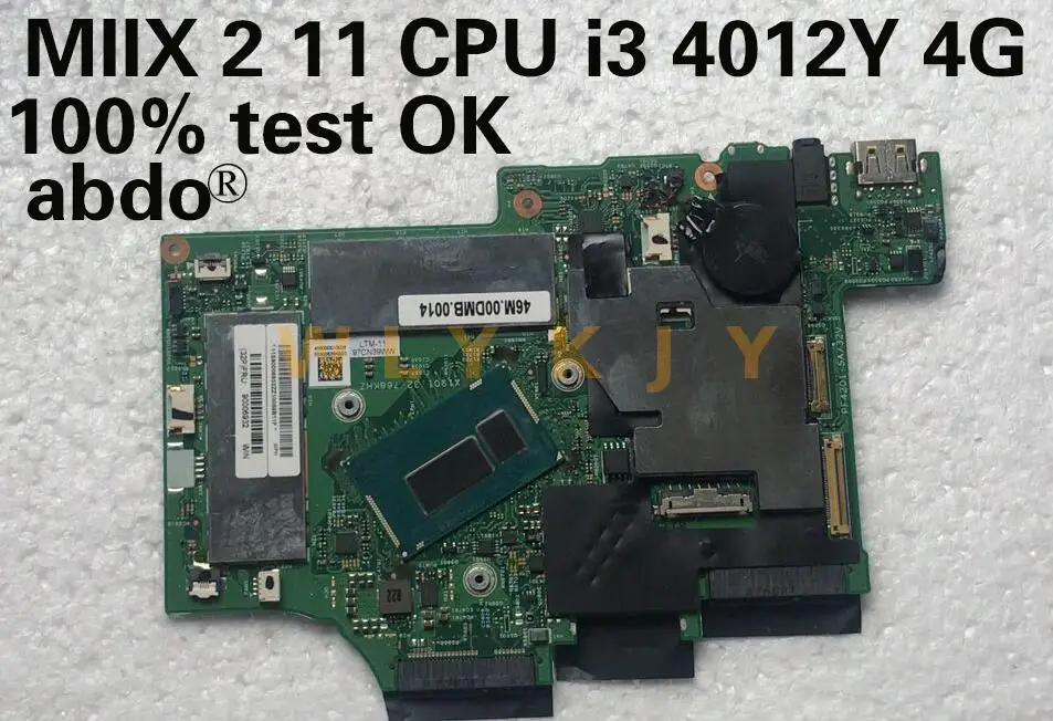 Для Lenovo IdeaPad Miix 2 11 MIIX2 LTM11 MB W8.1P UMA I3 4012Y 4G материнская плата ноутбука плоская панель