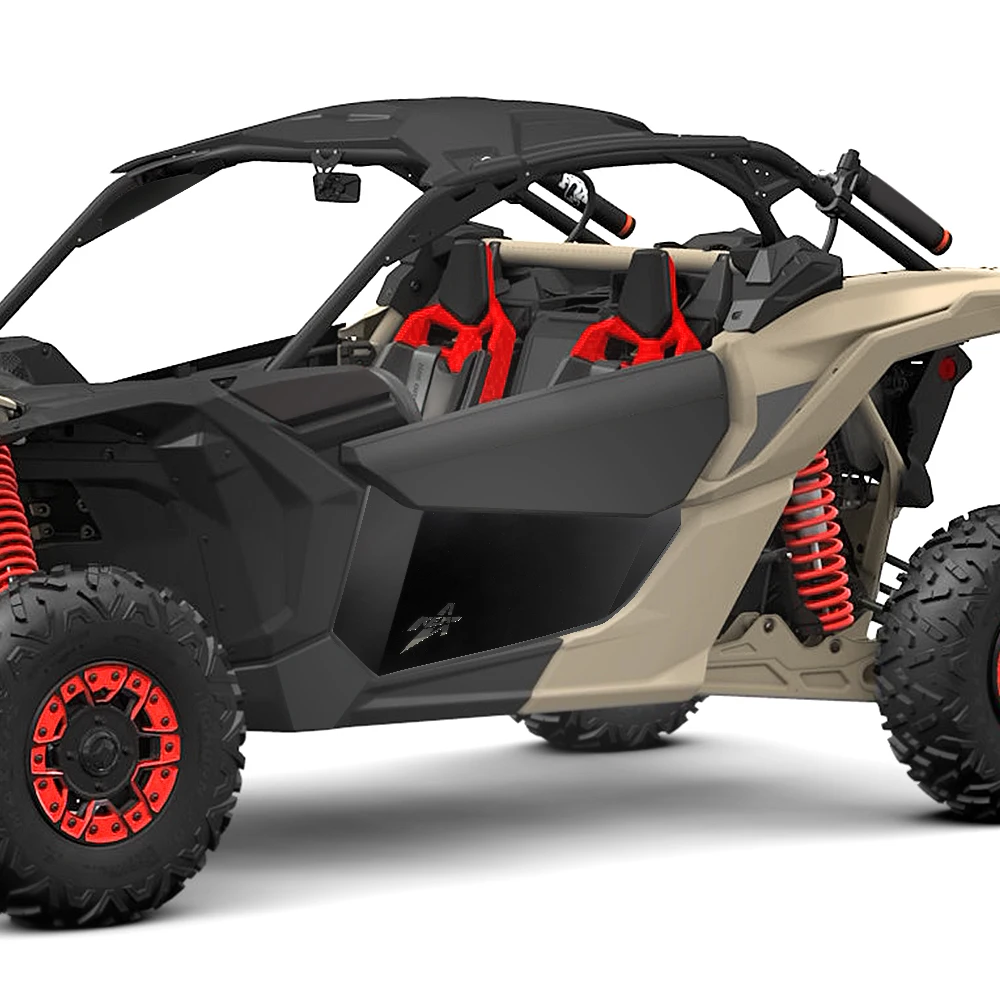 

Maverick X3 Lower Door Inserts Aluminum Half Doors Front Door Panels for Can-Am X3 2 / 4 Doors 2017 -2021