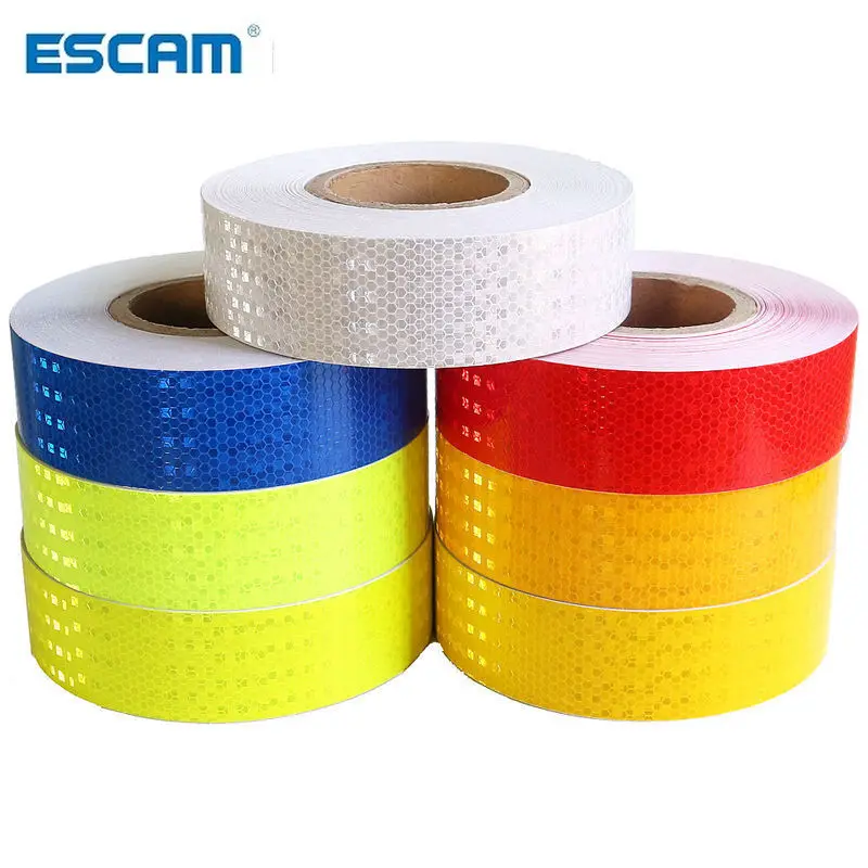 

5cmx3m Reflective Material Sticker Safety Warning Tape Reflective Film Car Motorcycles Safety Warning Tape Reflective Stickers