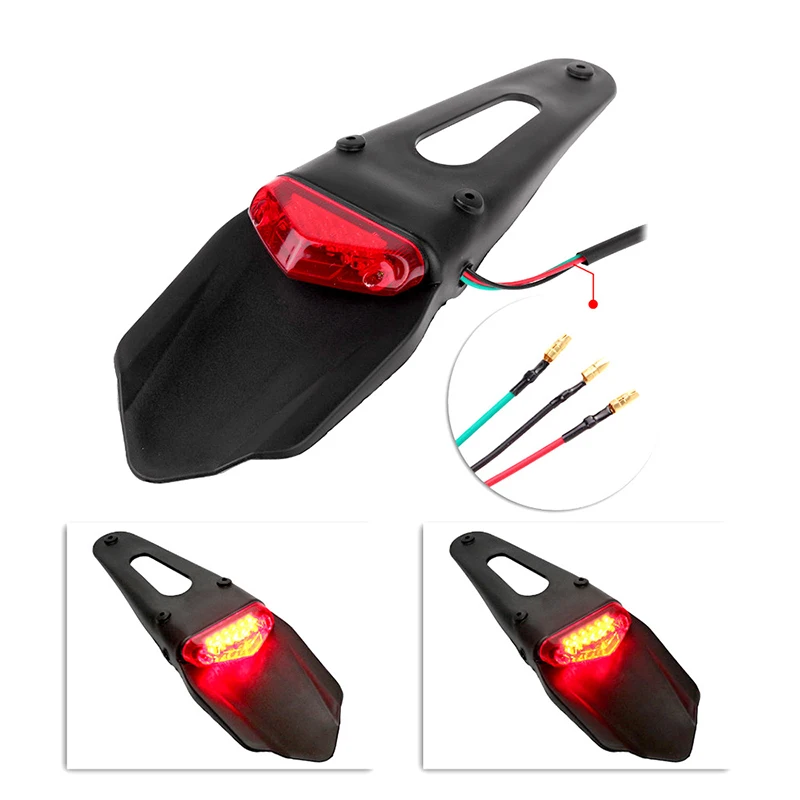 Универсальный задний фонарь для мотоцикла светодиодный стоп-сигнал | Автомобили
