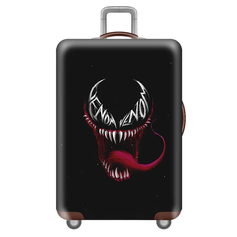 X Luggage cover Эластичные Защитные чехлы для багажа с животным узором, Чехол для багажа, подходит для 18-32 дюймов, пылезащитный чехол для чемодана, аксессуары для путешествий - Цвет: X Luggage cover