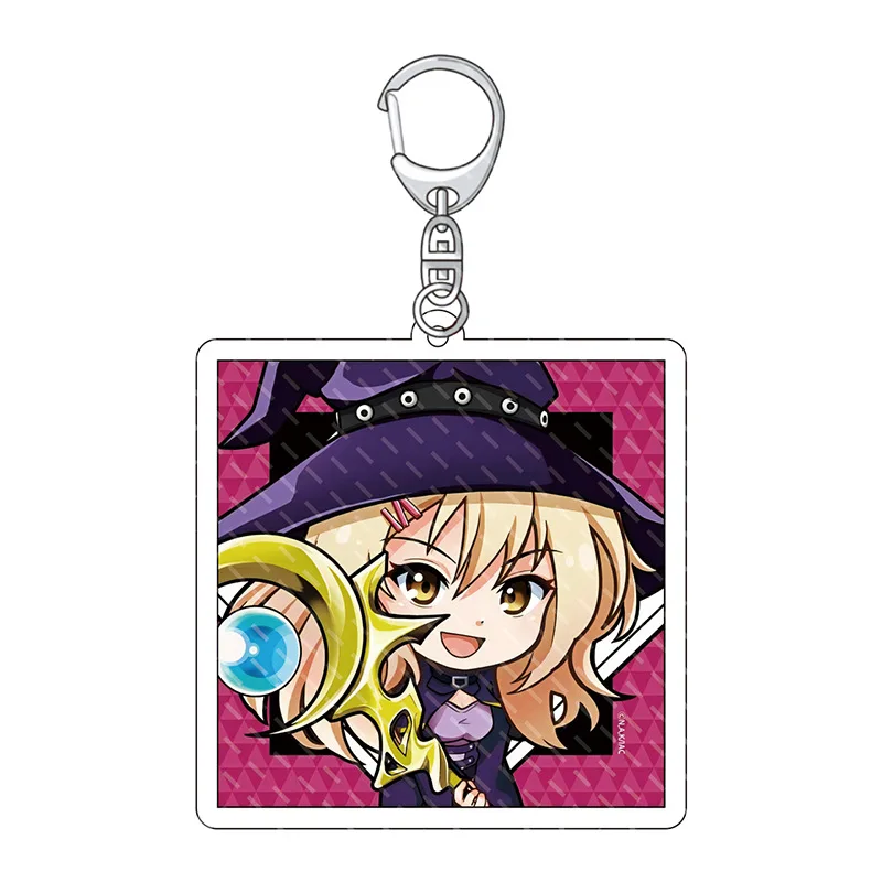 

Anime Keychain I'm Standig On A Million Lives Cartoon Comic Character Acrylic Keyring Man Women Bag Car Holder Key Accessories