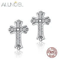allnoel 925 sterling silver stud earrings for women small earrings christmas birthday gift fashion jewelry free shipping