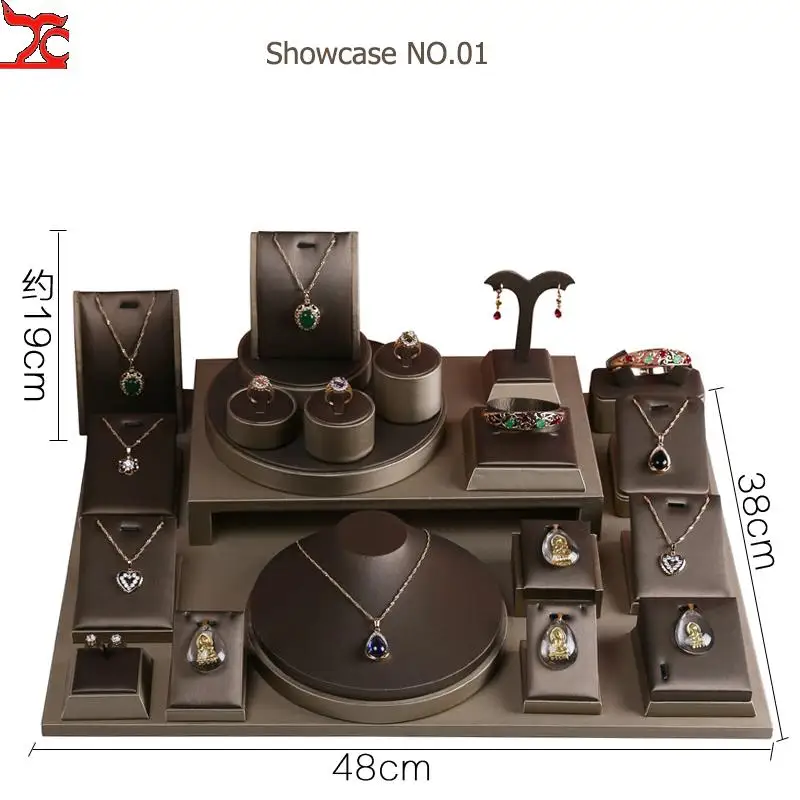 Роскошный коричневый бриллиантовый чехол для хранения органайзер магазин