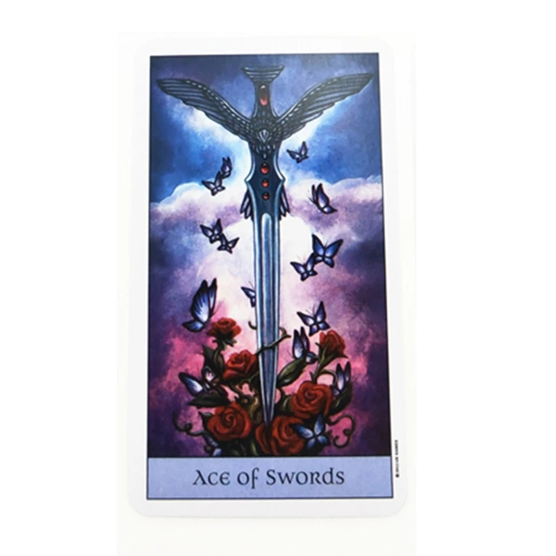 

Crystal Visions Tarots Full English 79 Cards Deck Oracle Divination Fate Family Party Board Game