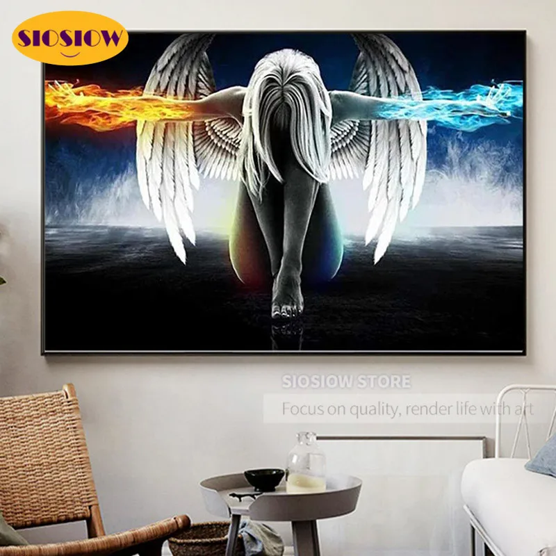 5 D DIY 3d алмаз мозаики вышивка с украшением в виде кристаллов льда Горячая Крылья